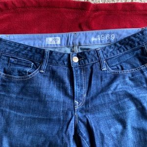 Gap 1969 Boot Cut Jeans Size 10r Long & Lean